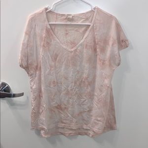 Forever 21 pink tie dye T-shirt